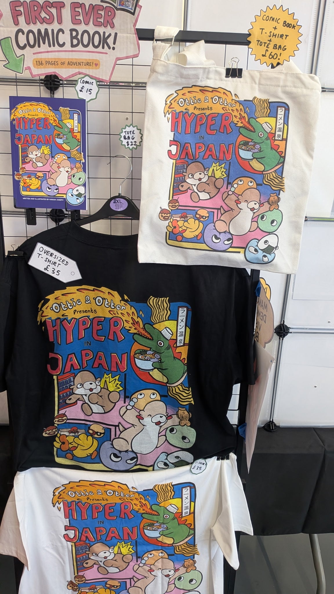 Hyper in Japan Limited Edition Tote Bag | Ottie & Otter