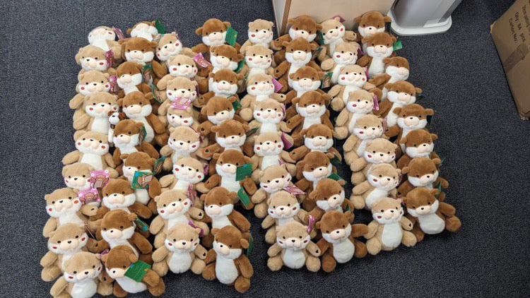 Ottie & Otter “The Survivors” Plushie Pair — Limited Edition