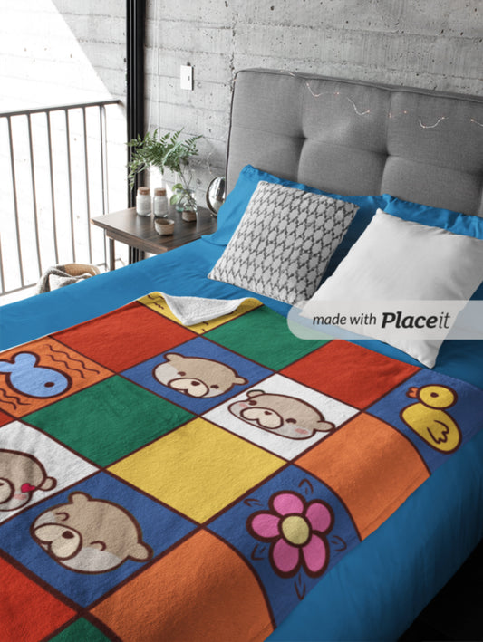 Limited Edition Ottie and Otter Blanket - 150x200 cm