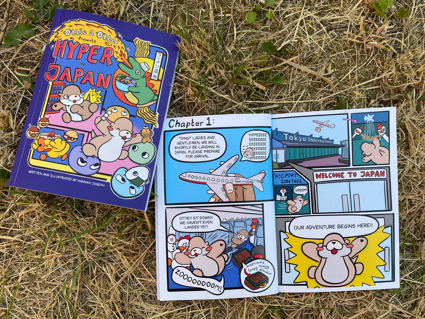 Ottie & Otter: Hyper in Japan Comic Book