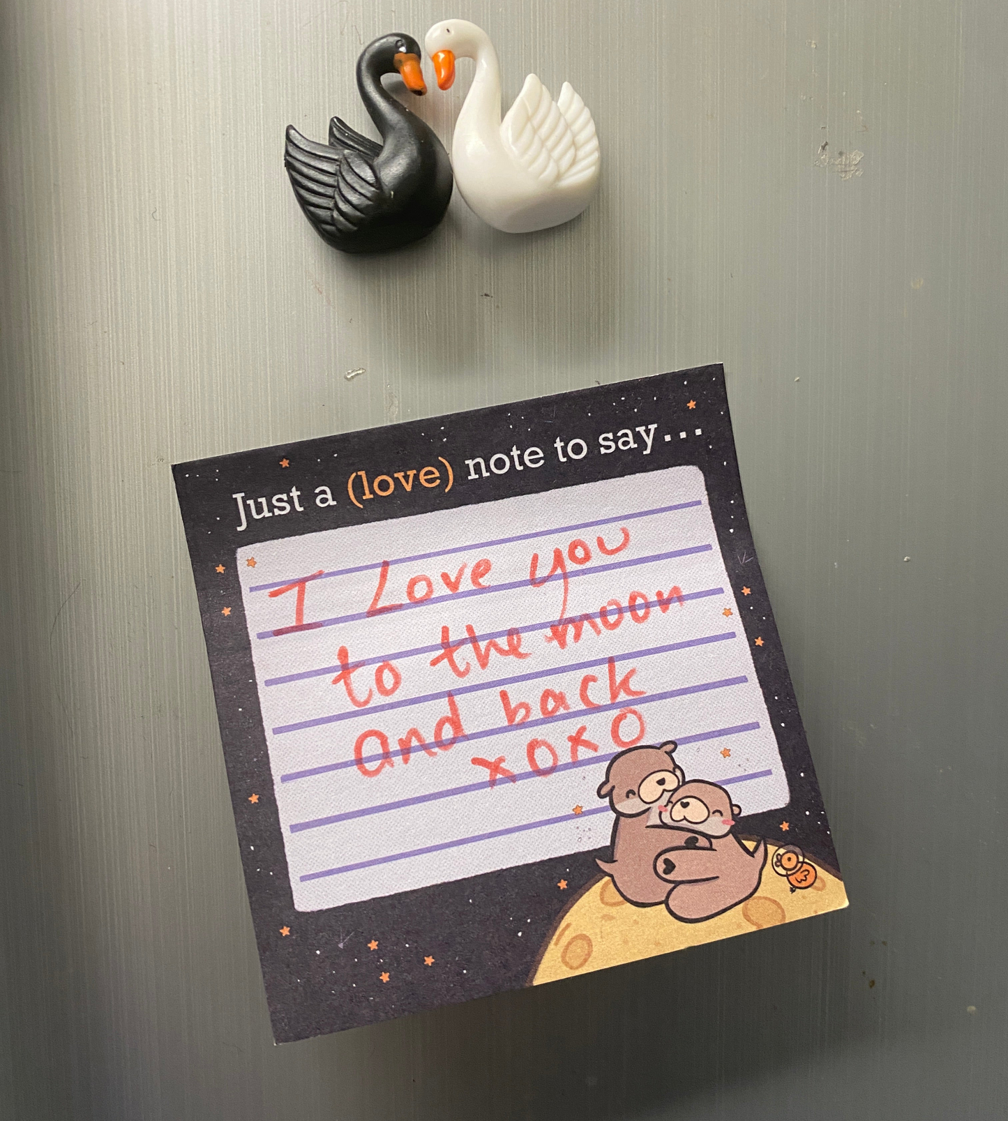 Ottie & Otter “Love Note” Sticky Notes (Set of 3) 💌