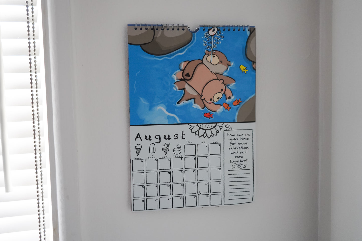 Ottie and Otter Affirmation Calendar