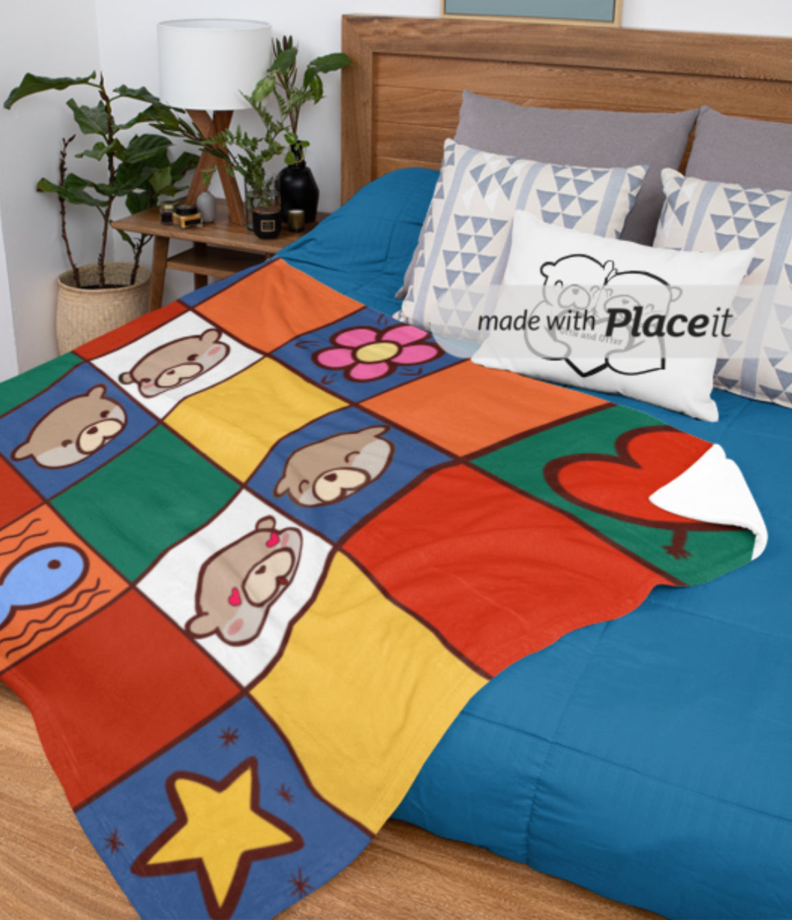 Limited Edition Ottie and Otter Blanket - 150x200 cm