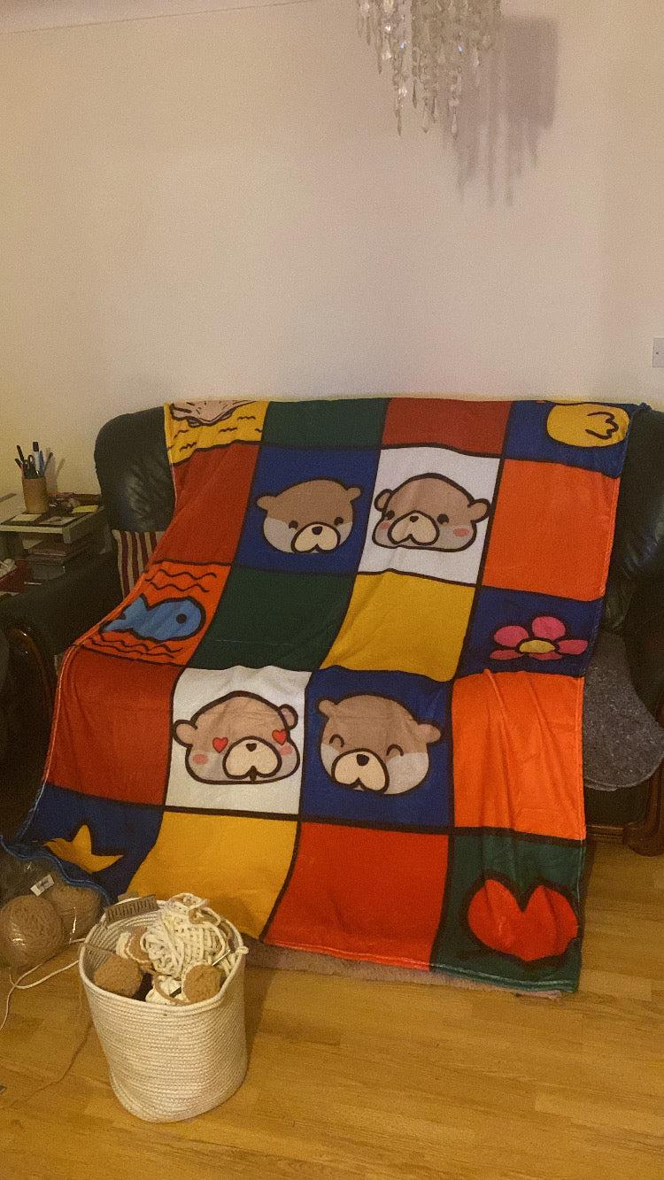 Limited Edition Ottie and Otter Blanket - 150x200 cm