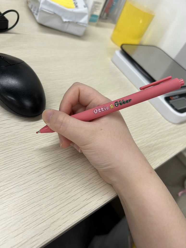 Be Soft in a Hard World Otter Pen | Ottie & Otter