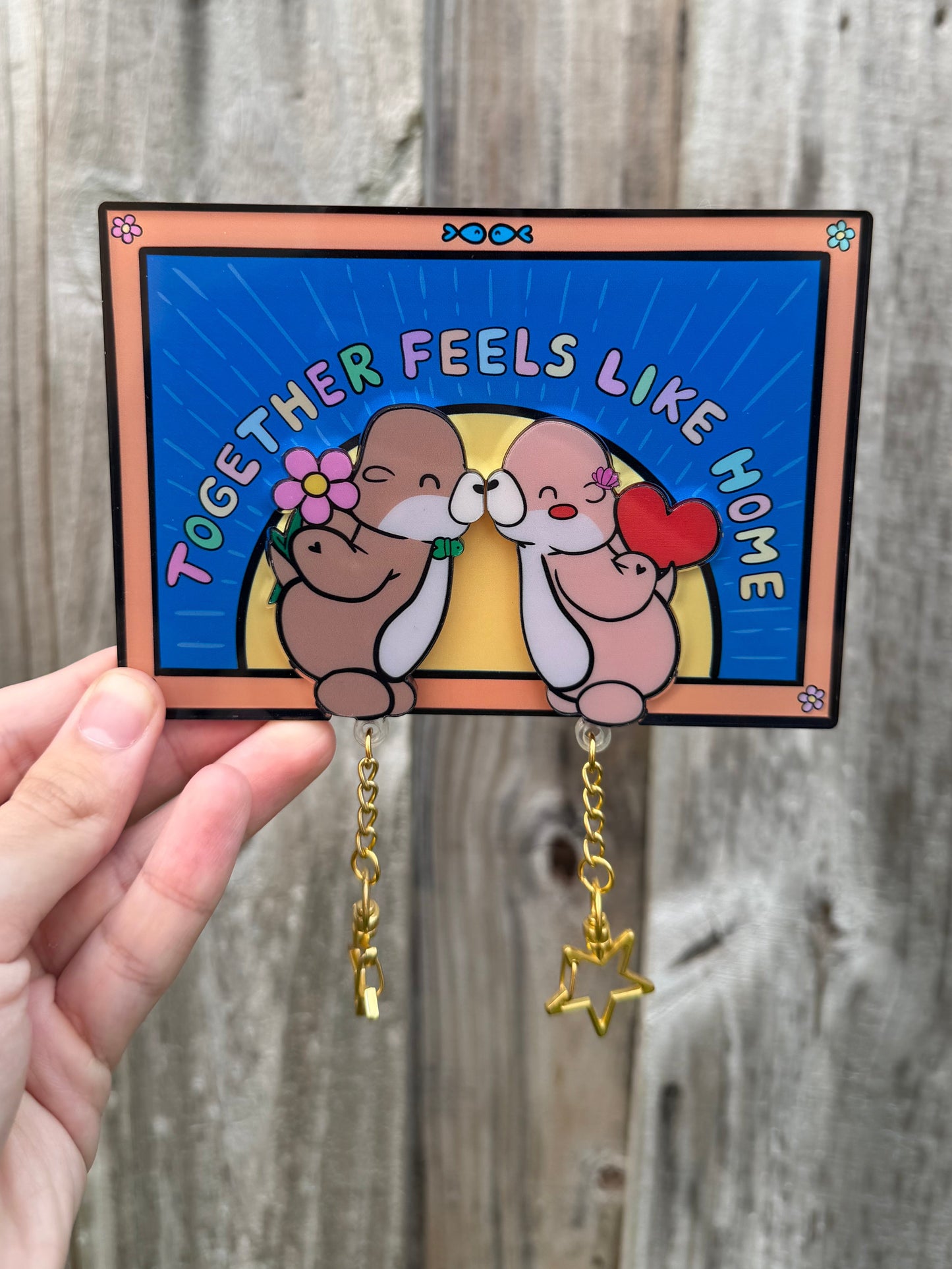 “Together Feels Like Home” Key Holder (Magnetic)