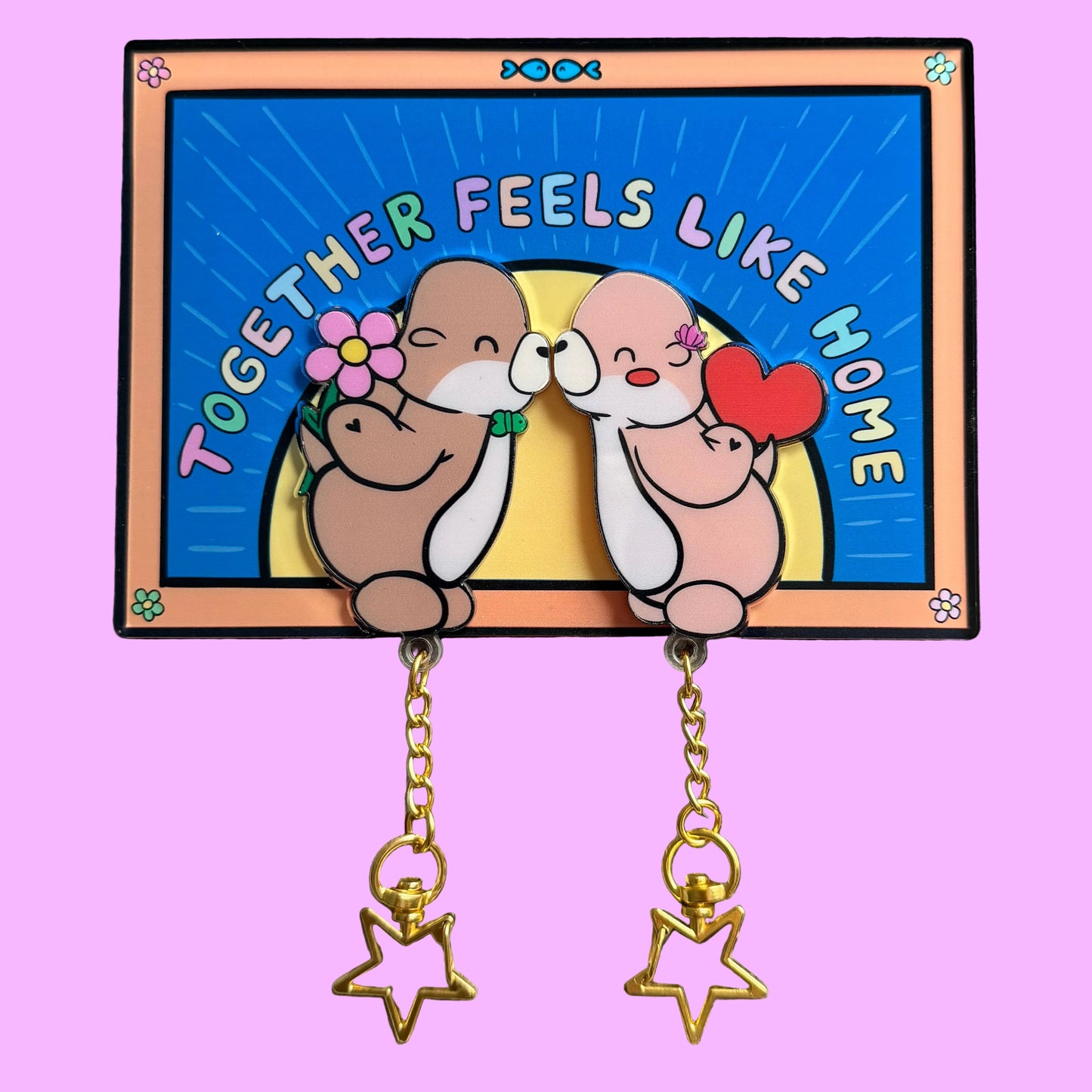 “Together Feels Like Home” Key Holder (Magnetic)