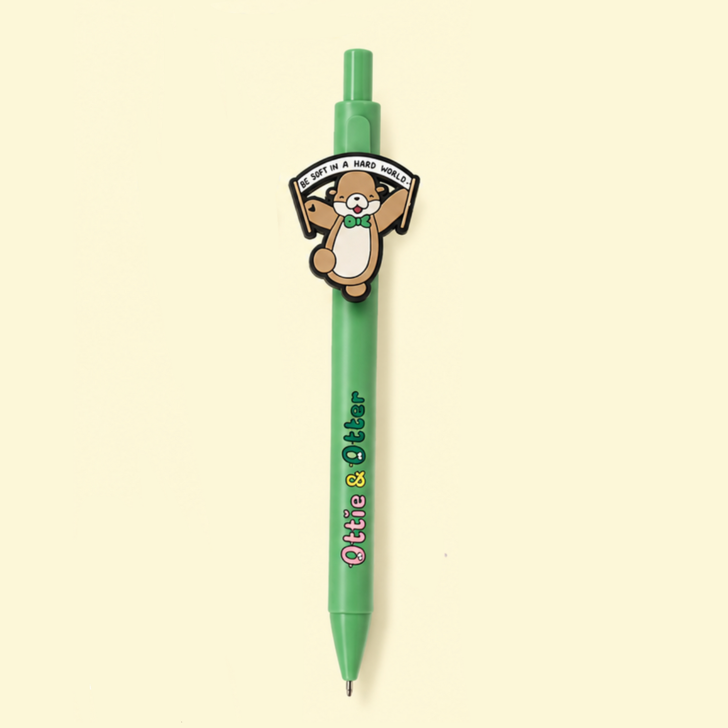 Be Soft in a Hard World Otter Pen | Ottie & Otter