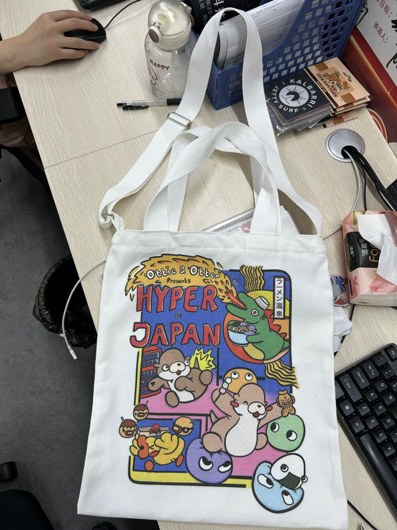 Hyper in Japan Limited Edition Tote Bag | Ottie & Otter